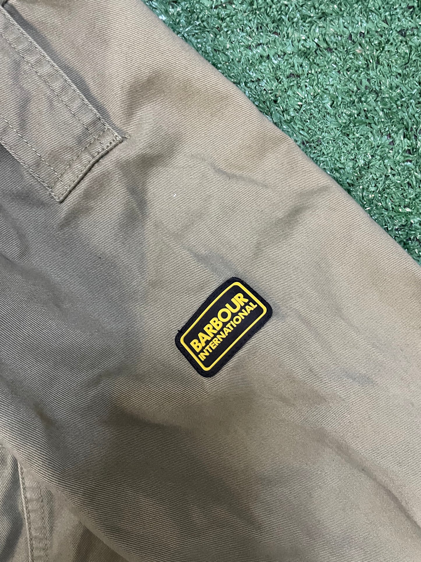 Barbour International olive jacket