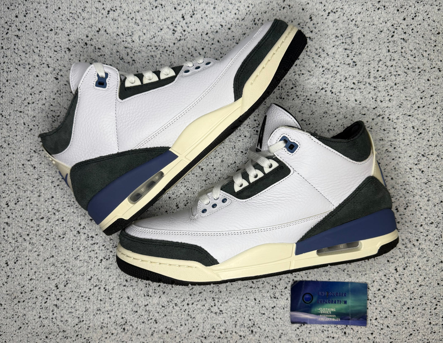 Jordan 3 A Ma Maniere Diffused Blue 10 Men/11.5 Women “Preowned”