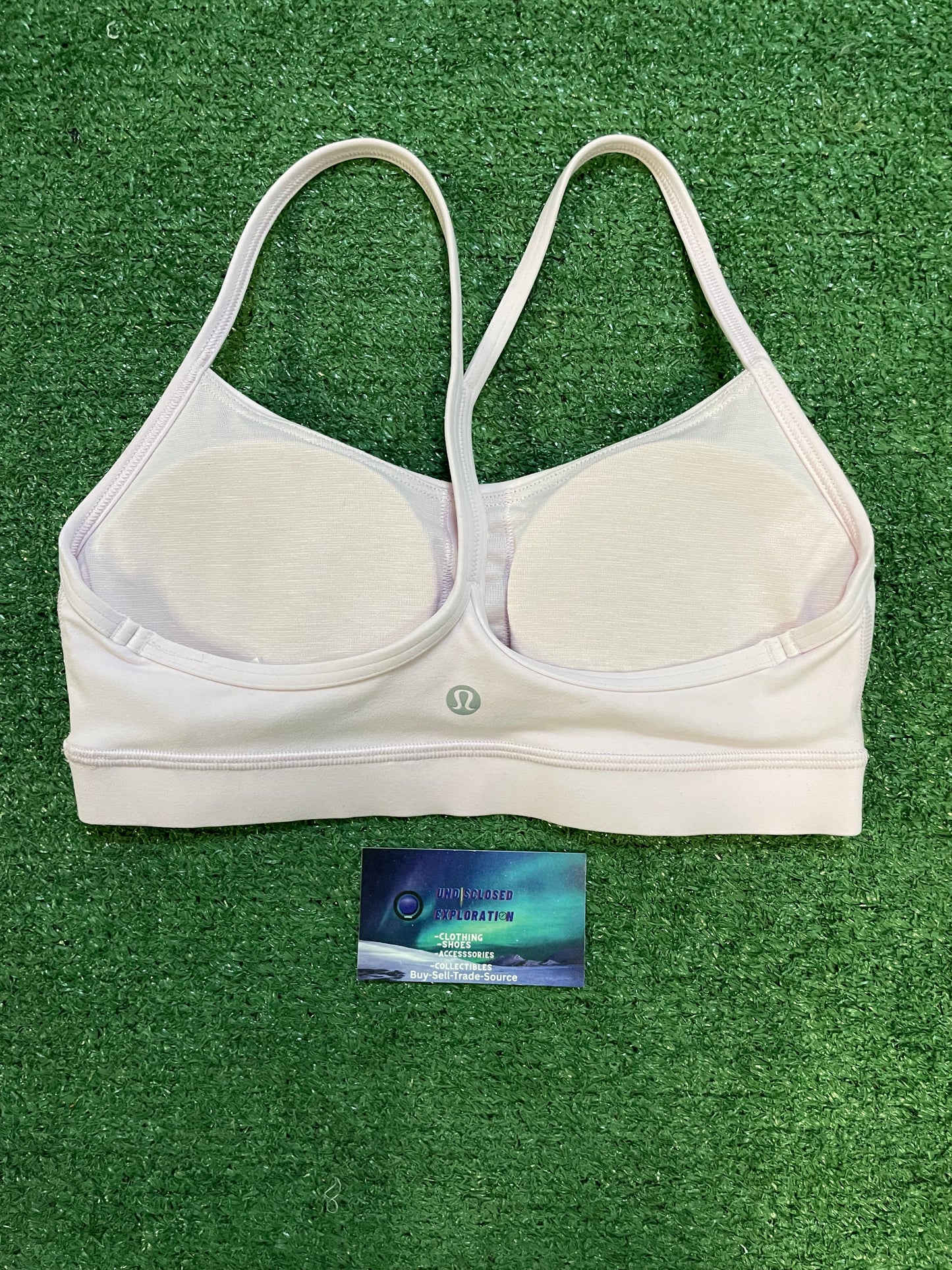 Lululemon Flow Y Nulu pink Bra