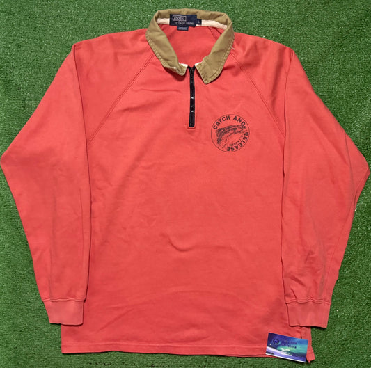 Vintage Polo Ralph Lauren Catch and Release Long Sleeve