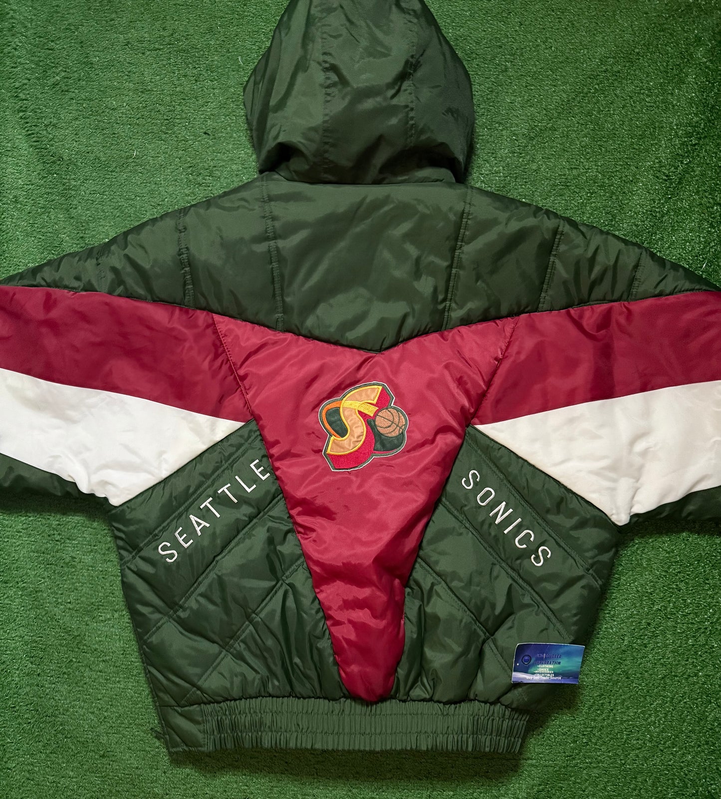 Vintage Seattle SuperSonics Jacket Pro Player