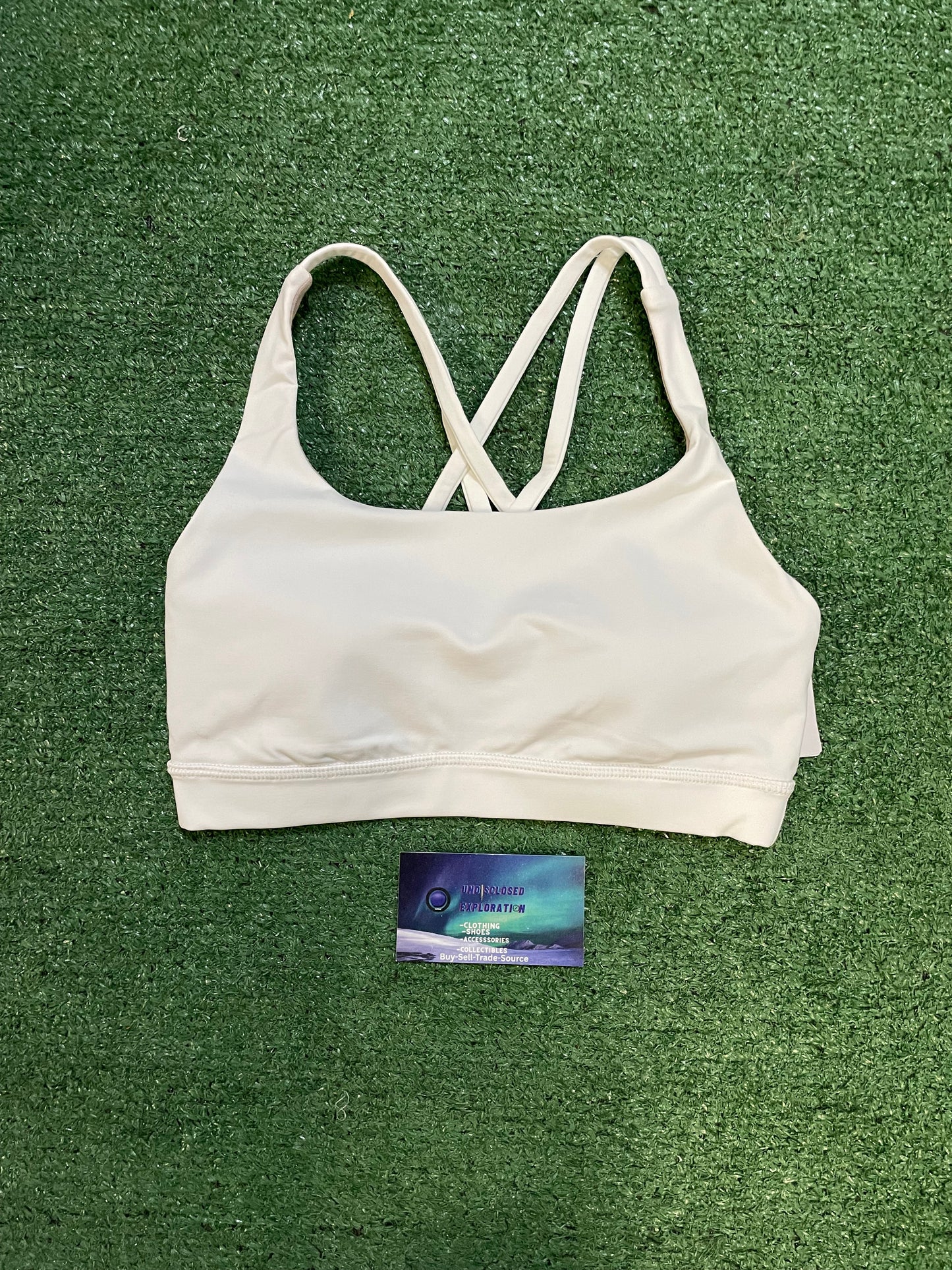 Lululemon energy white bra