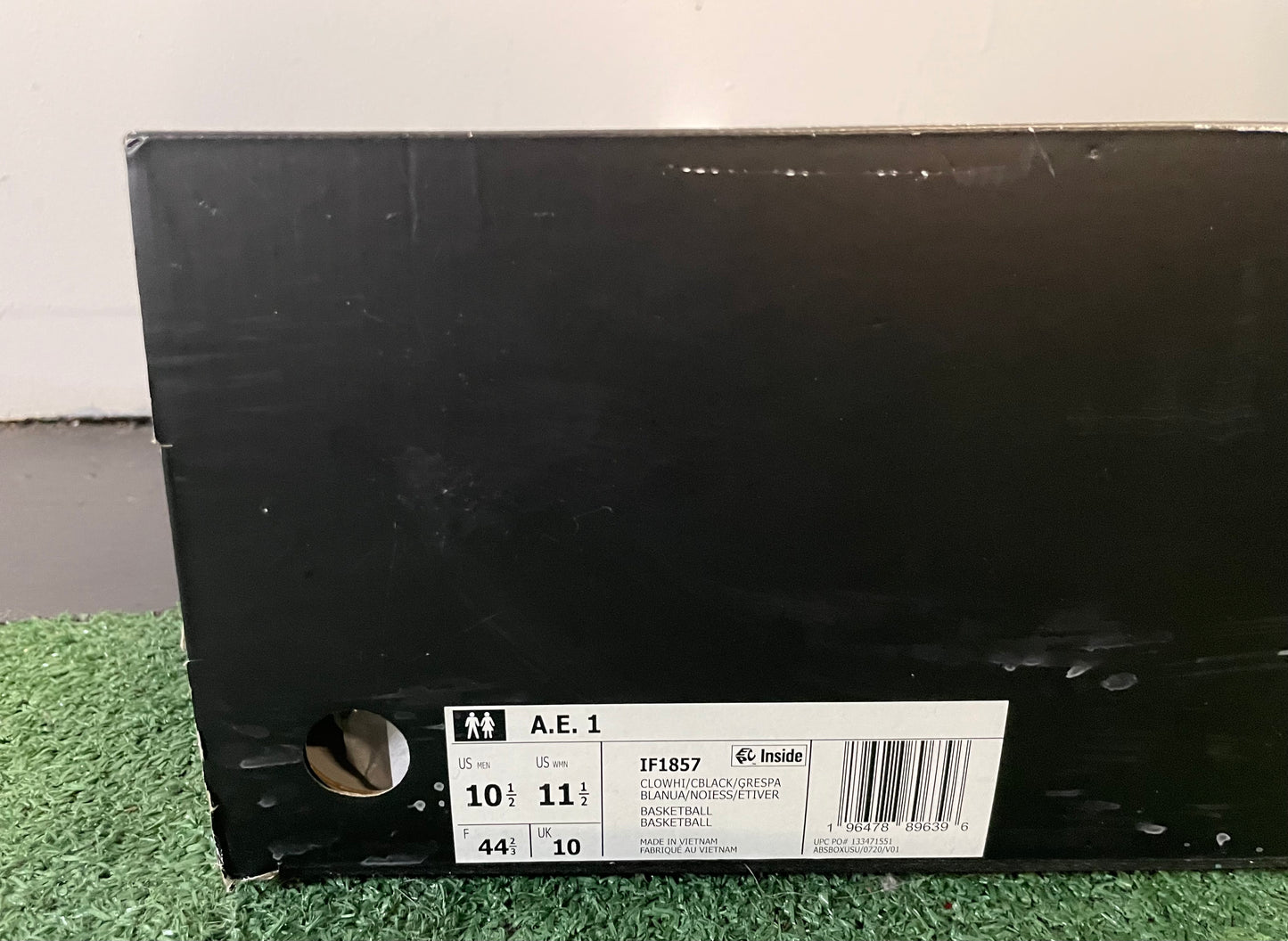 Adidas AE 1 stormtrooper size 10.5men/12women