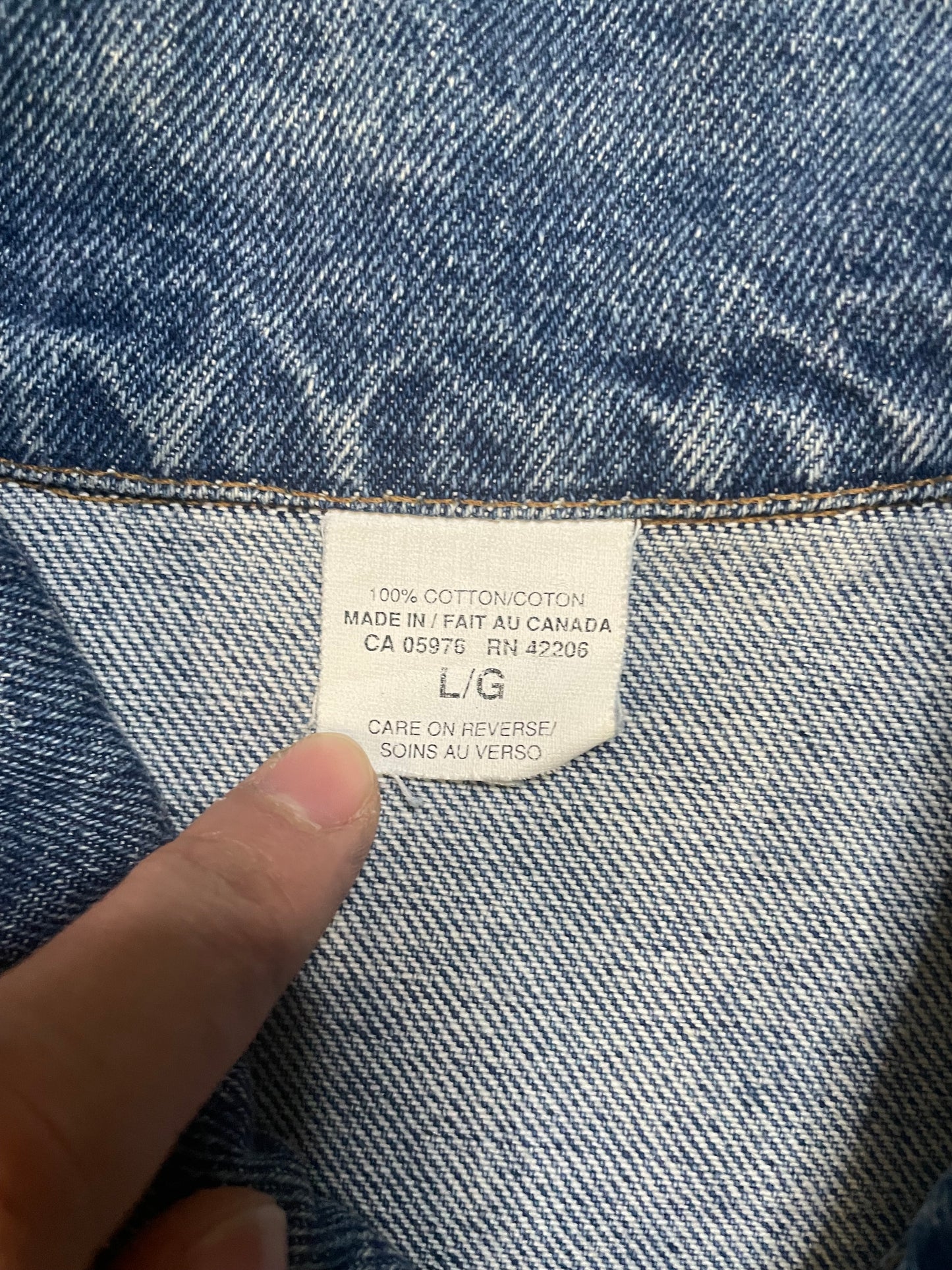 Vintage 1990s Cointreau Margarita Jean jacket