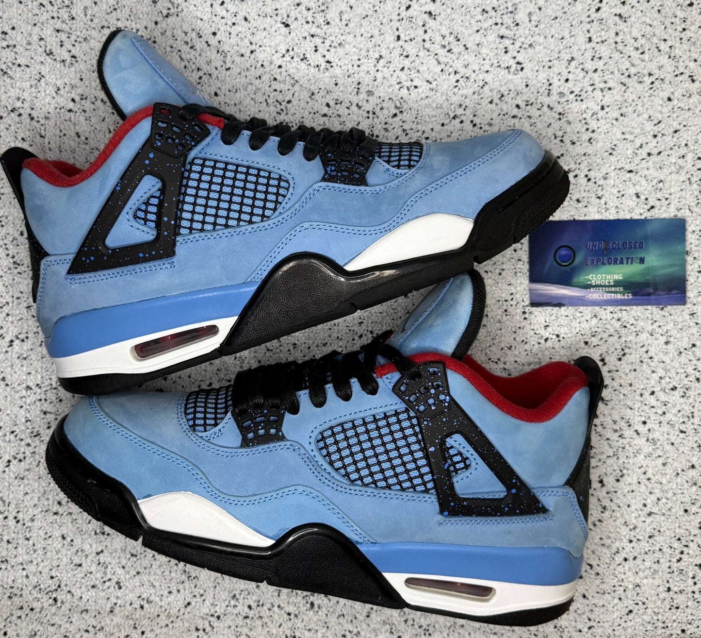 Jordan 4 Travis Scott Cactus Jack 9 Men/10.5 Women “Preowned”
