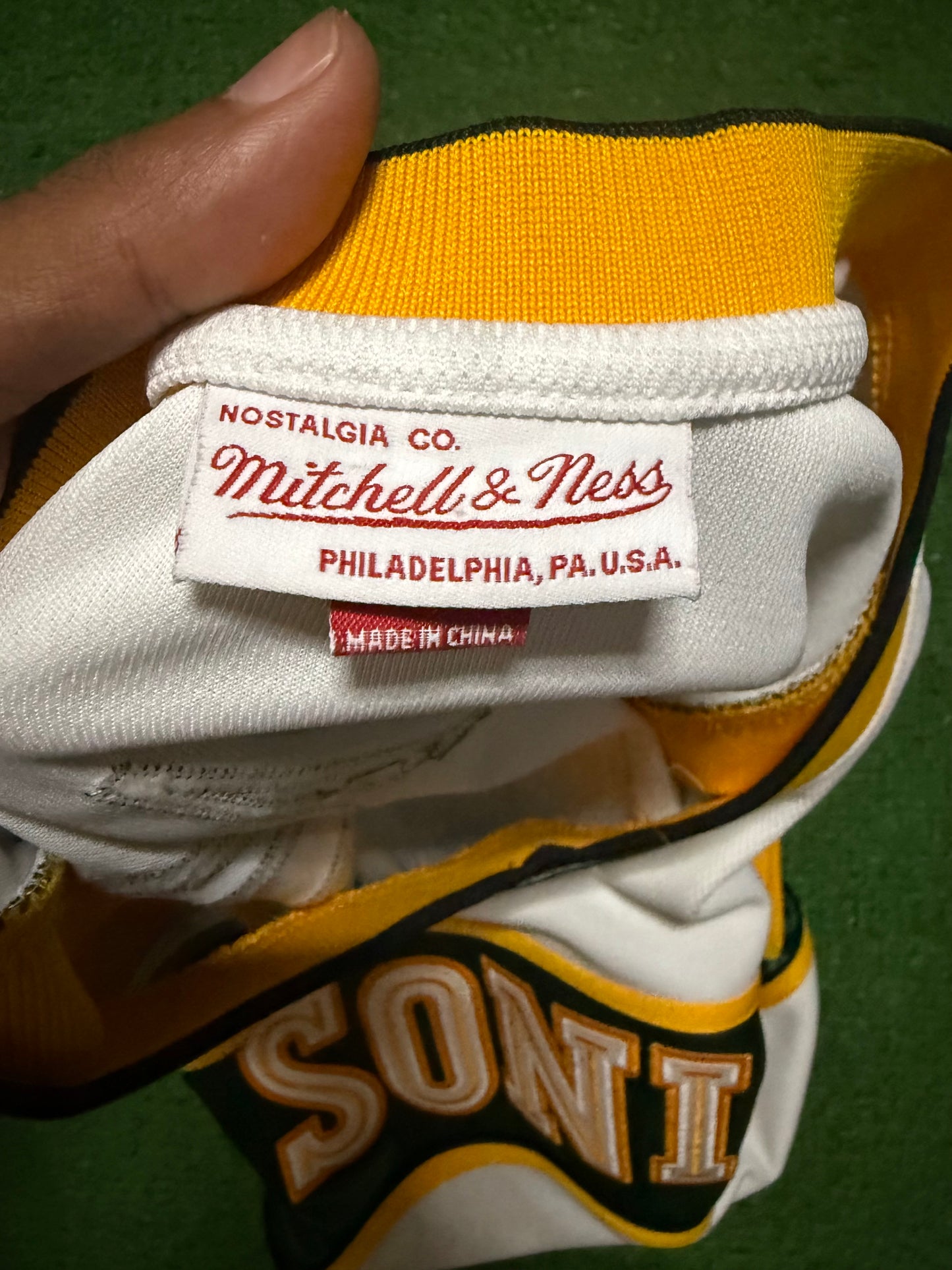 Kevin Durant Seattle SuperSonics Rookie 2007-08 Mitchell & Ness Authentic Jersey
