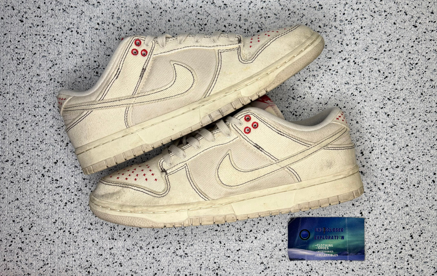 Nike Dunk Low Orewood Sashiko 9 Men/10.5 Women “Preowned”