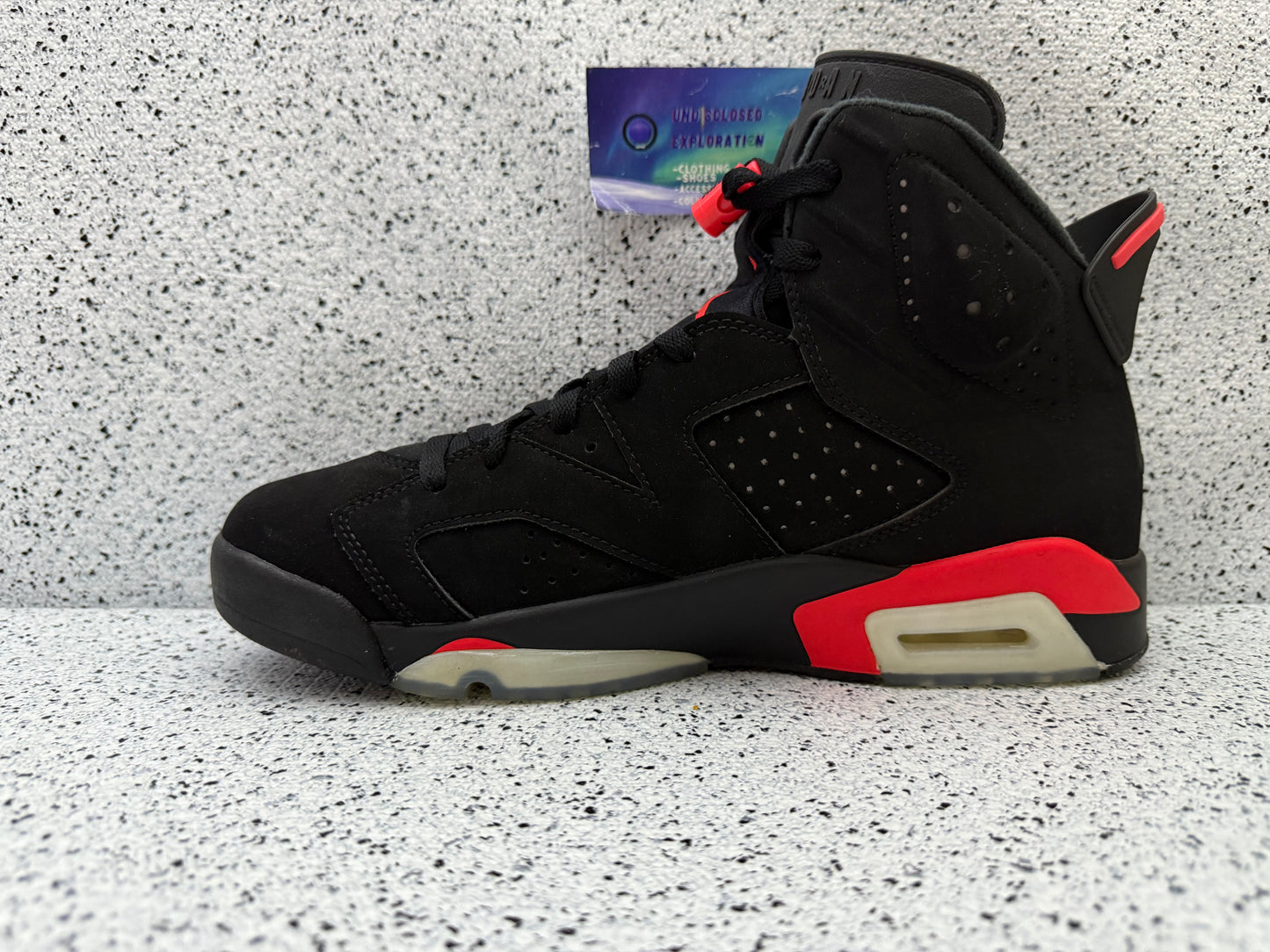 Jordan 6 Infrared 10 Men/11.5 Women “Preowned”