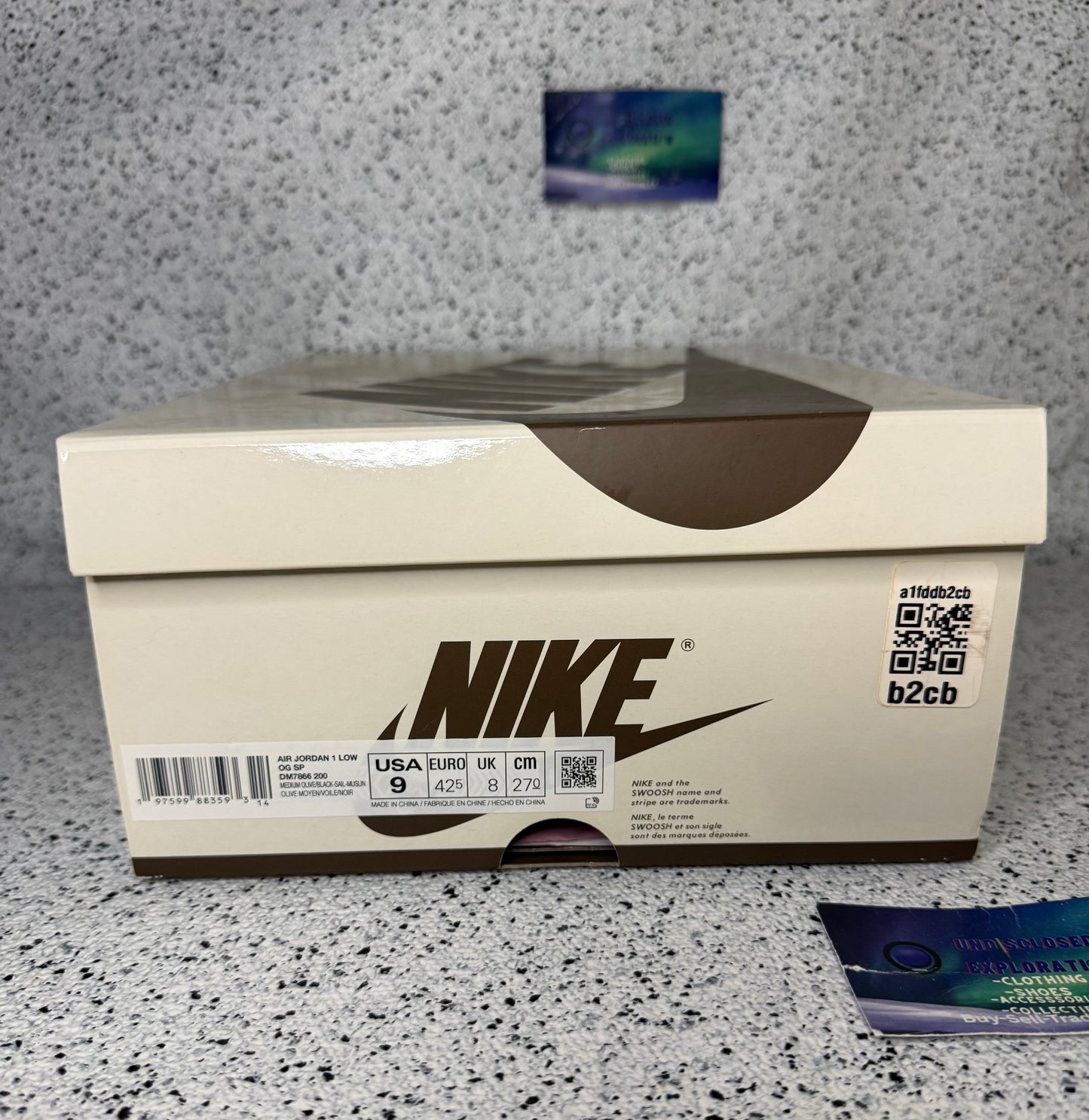 Jordan 1 Low Travis Scott Medium Olive