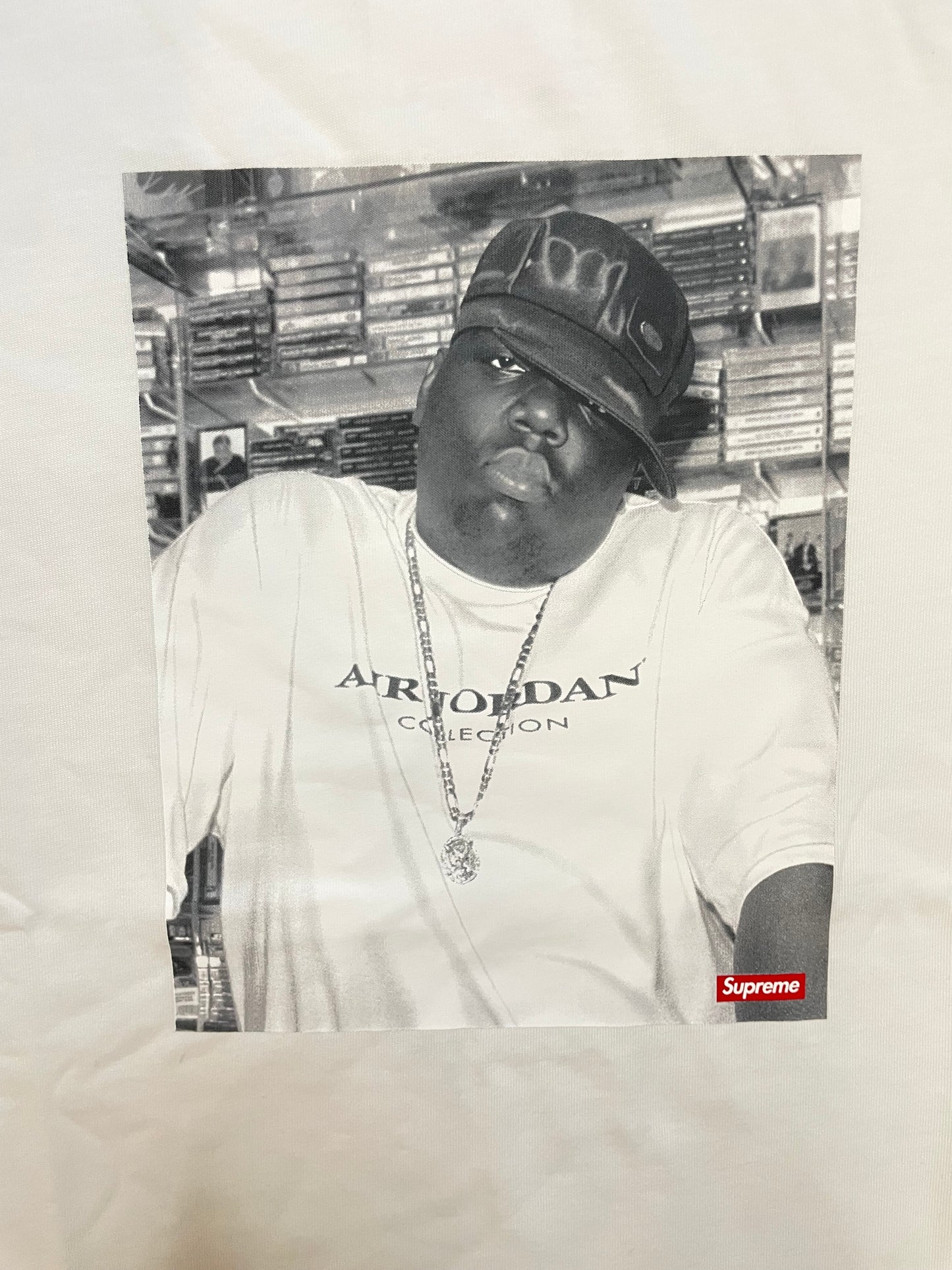 Supreme X Jordan Biggie tee