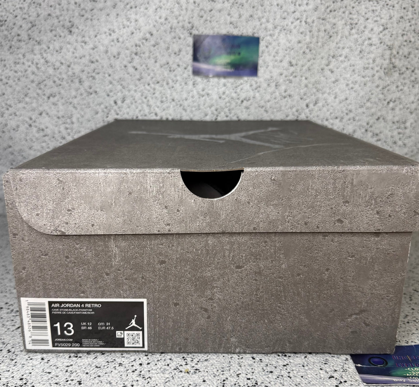 Jordan 4 Cave Stone 13 Men/14.5 Women “Preowned”