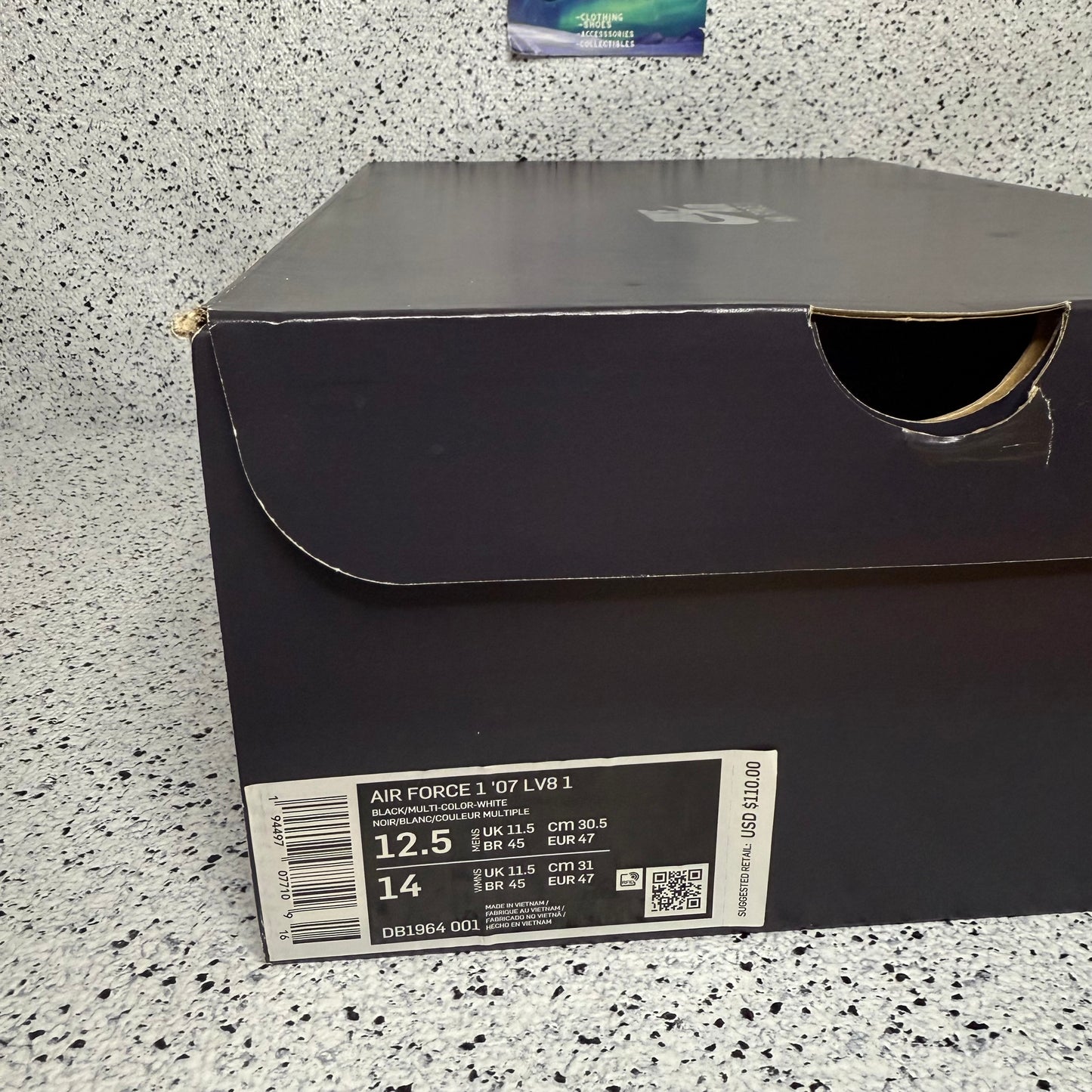 Nike Air Force 1 Remix Black