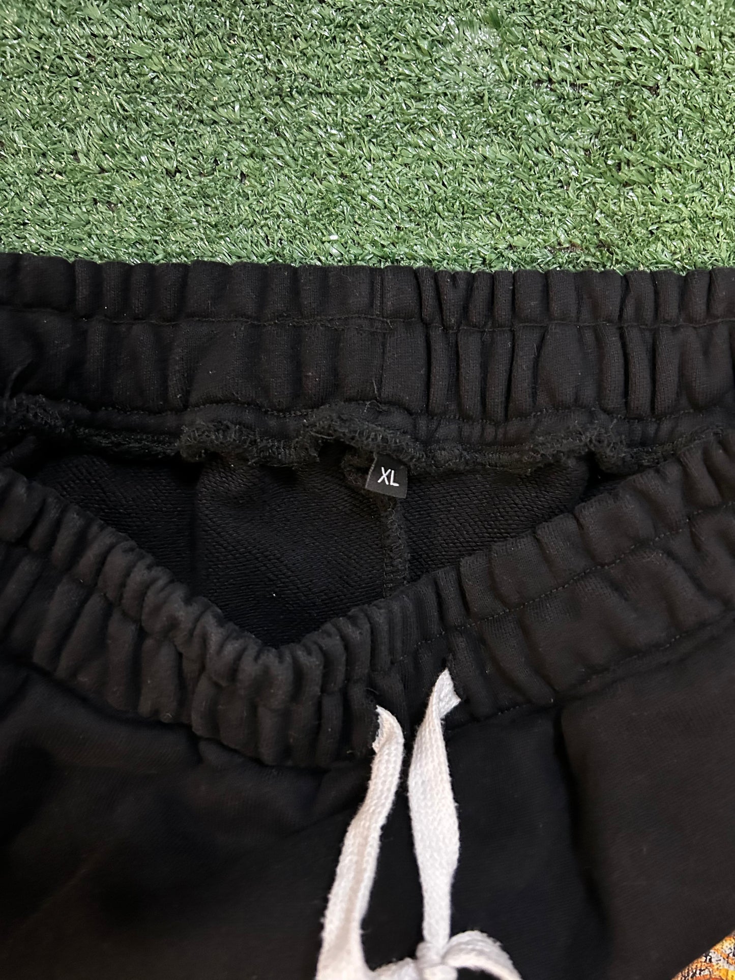 Black cross shorts