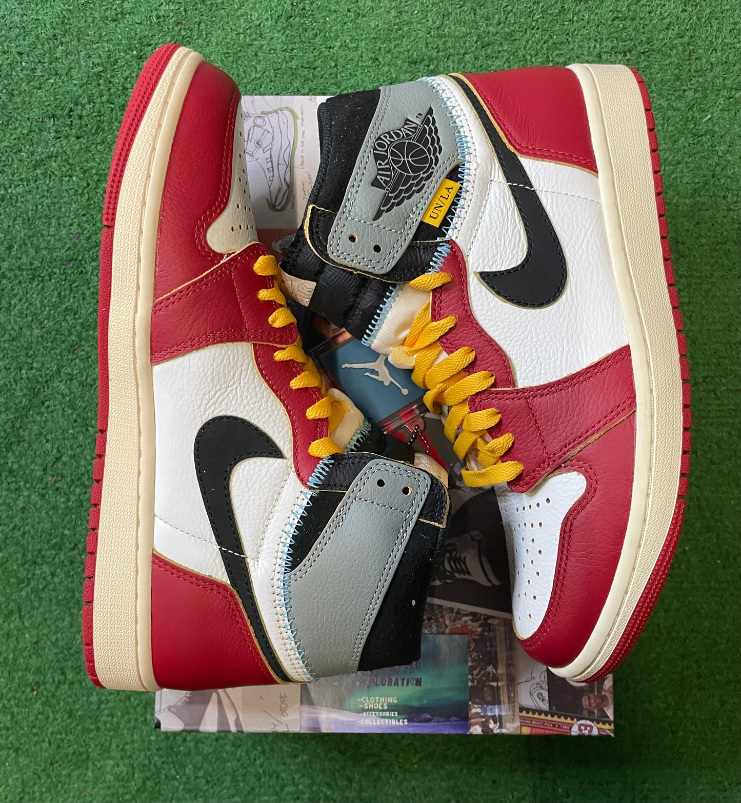 Jordan 1 Retro High OG SP Union Chicago shadow