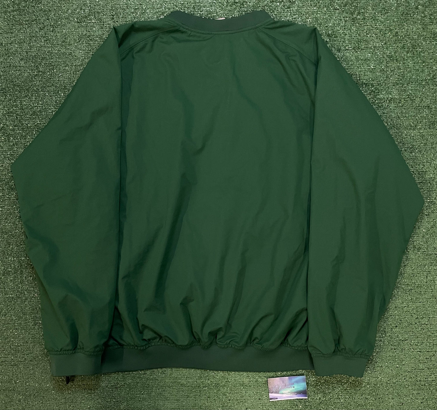 Vintage 1990s Nike center swoosh forest green pullover crewneck