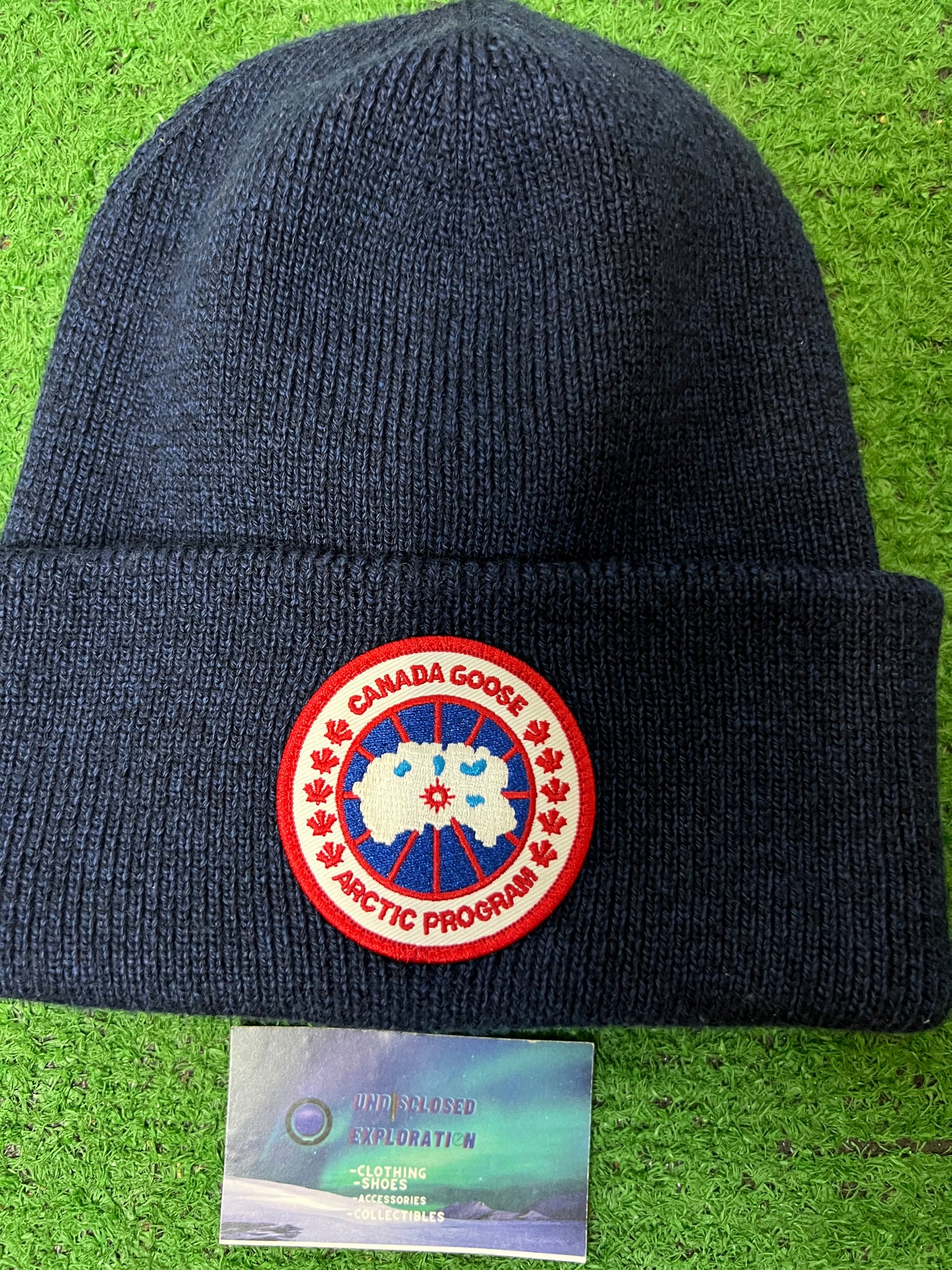 Canada Goose arctic toque navy beanie
