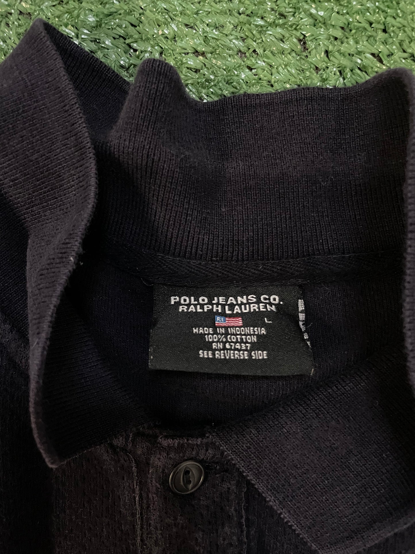 Vintage 1990s Ralph Lauren polo jeans longsleeve polo