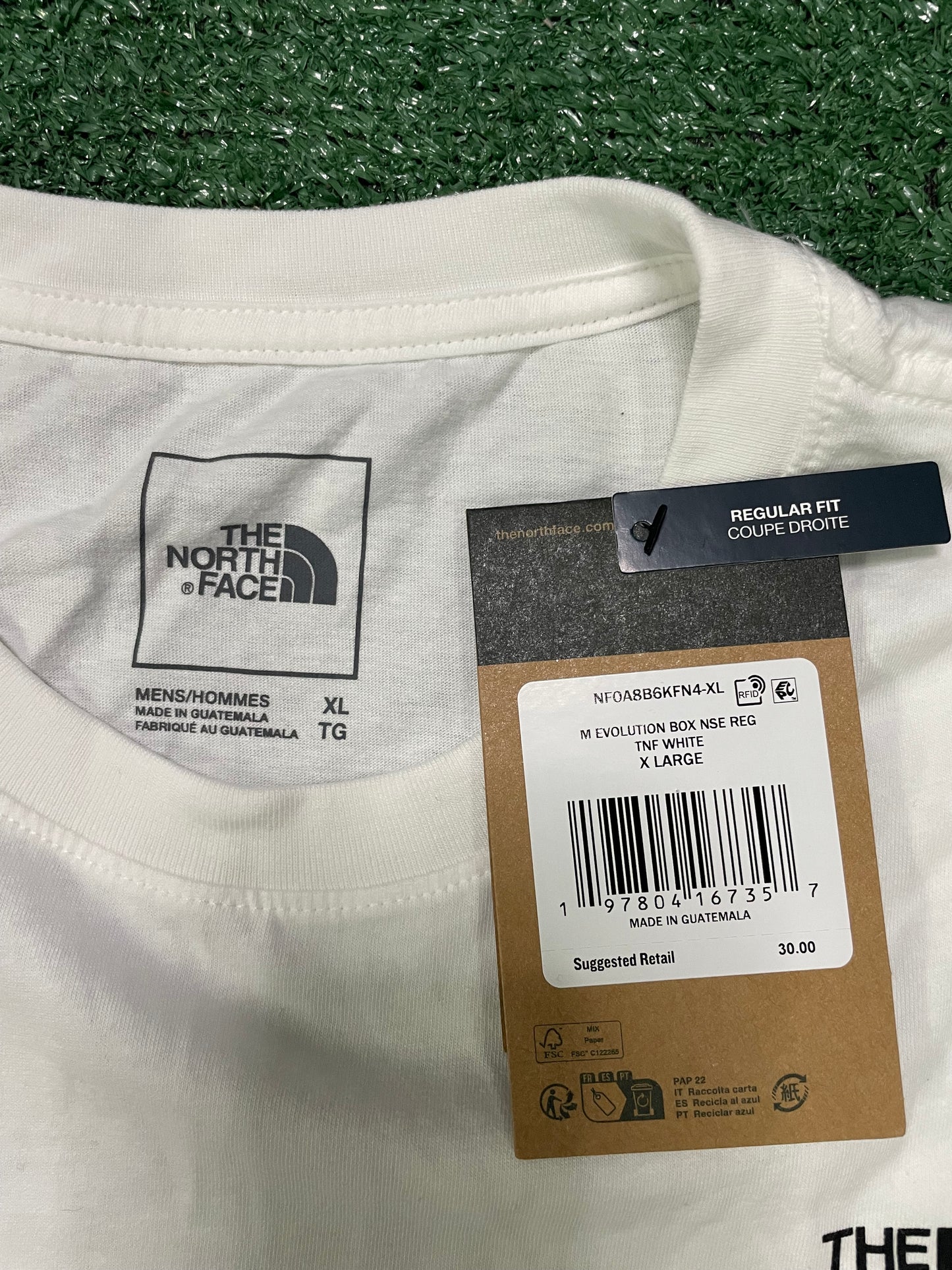 The North Face never stop exploring tee