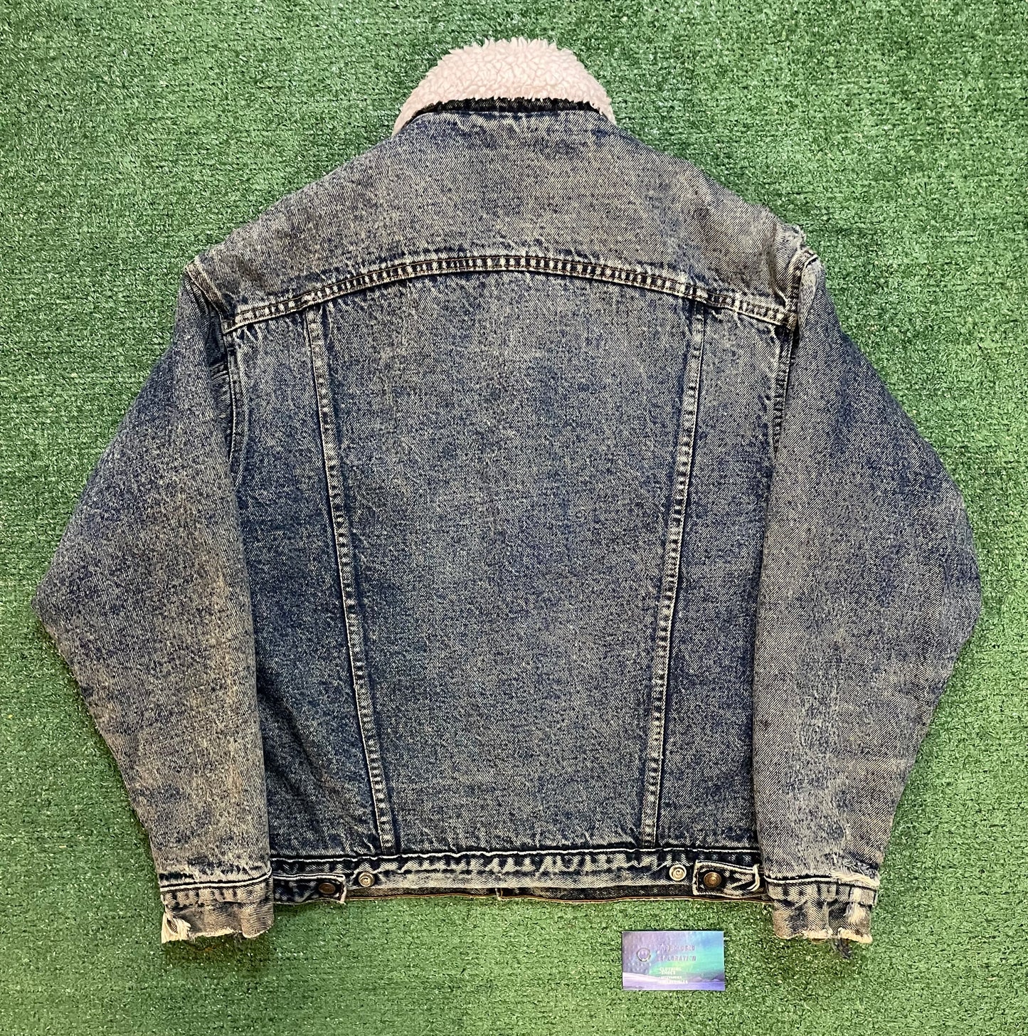 Vintage 1980s Levi Sherpa Jean jacket