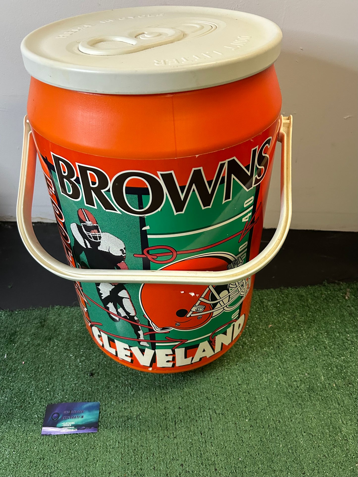 Vintage 1990s Kooler Kraft NFL Cleveland browns
