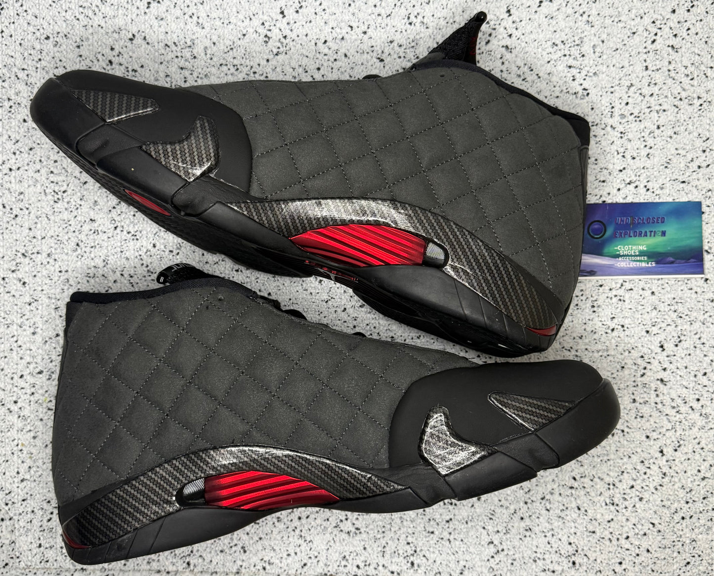 Jordan 14 Black Ferrari Anthracite