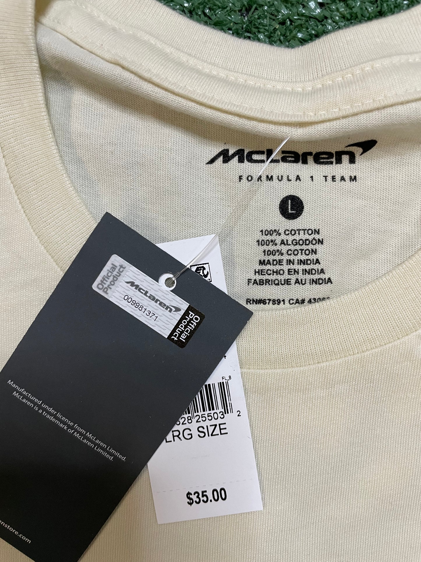 McLaren Formula 1 racing tee