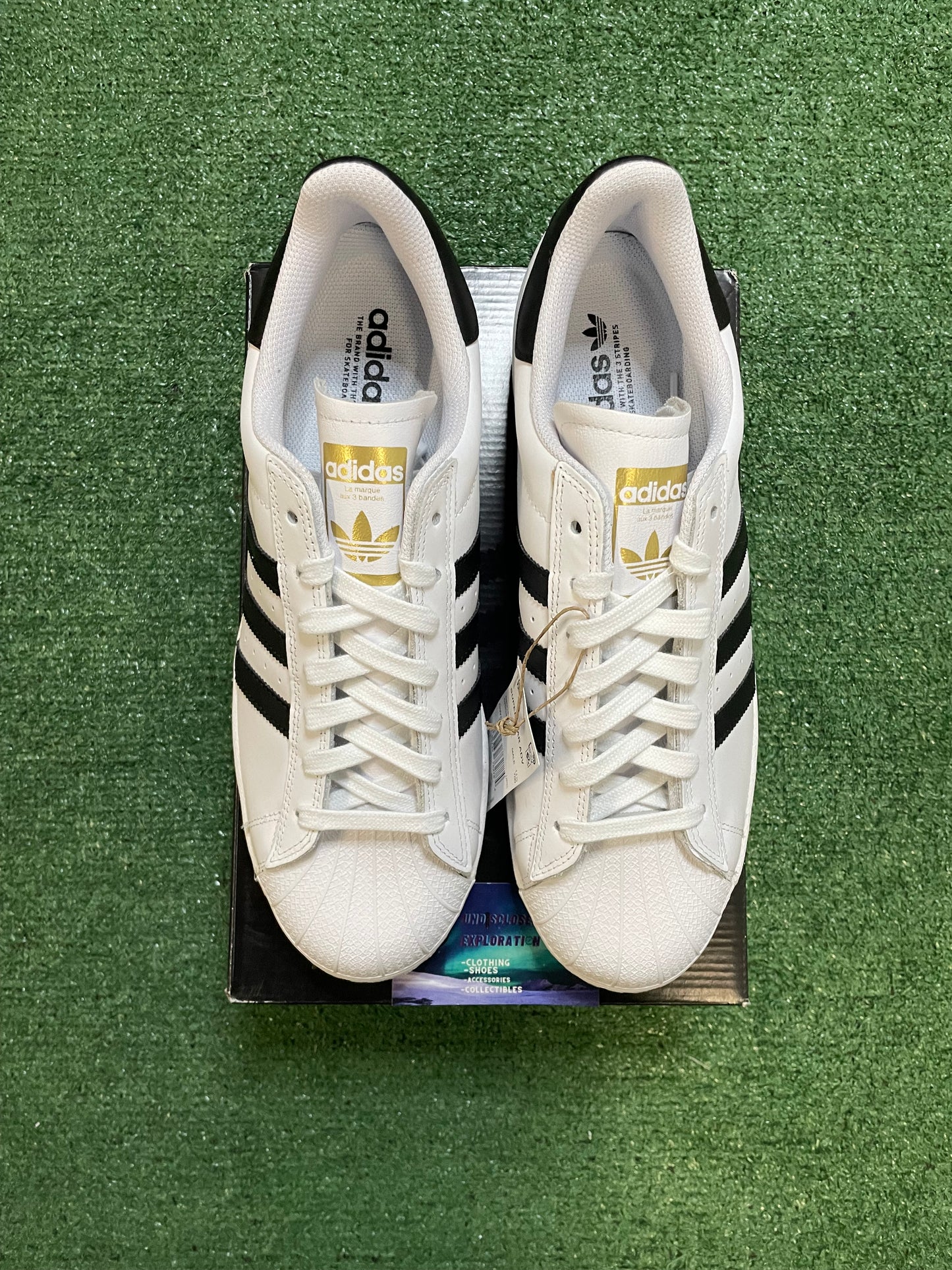 Adidas superstar ADV black and white