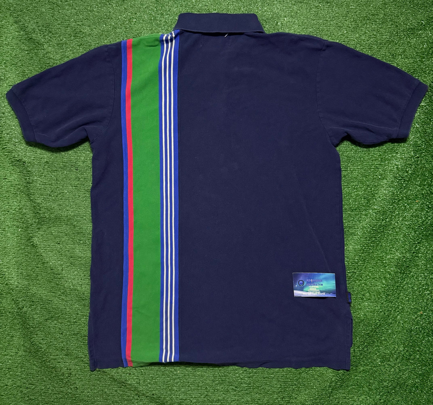 Vintage Polo Sport Ralph Lauren Striped Quarter Zip Shirt