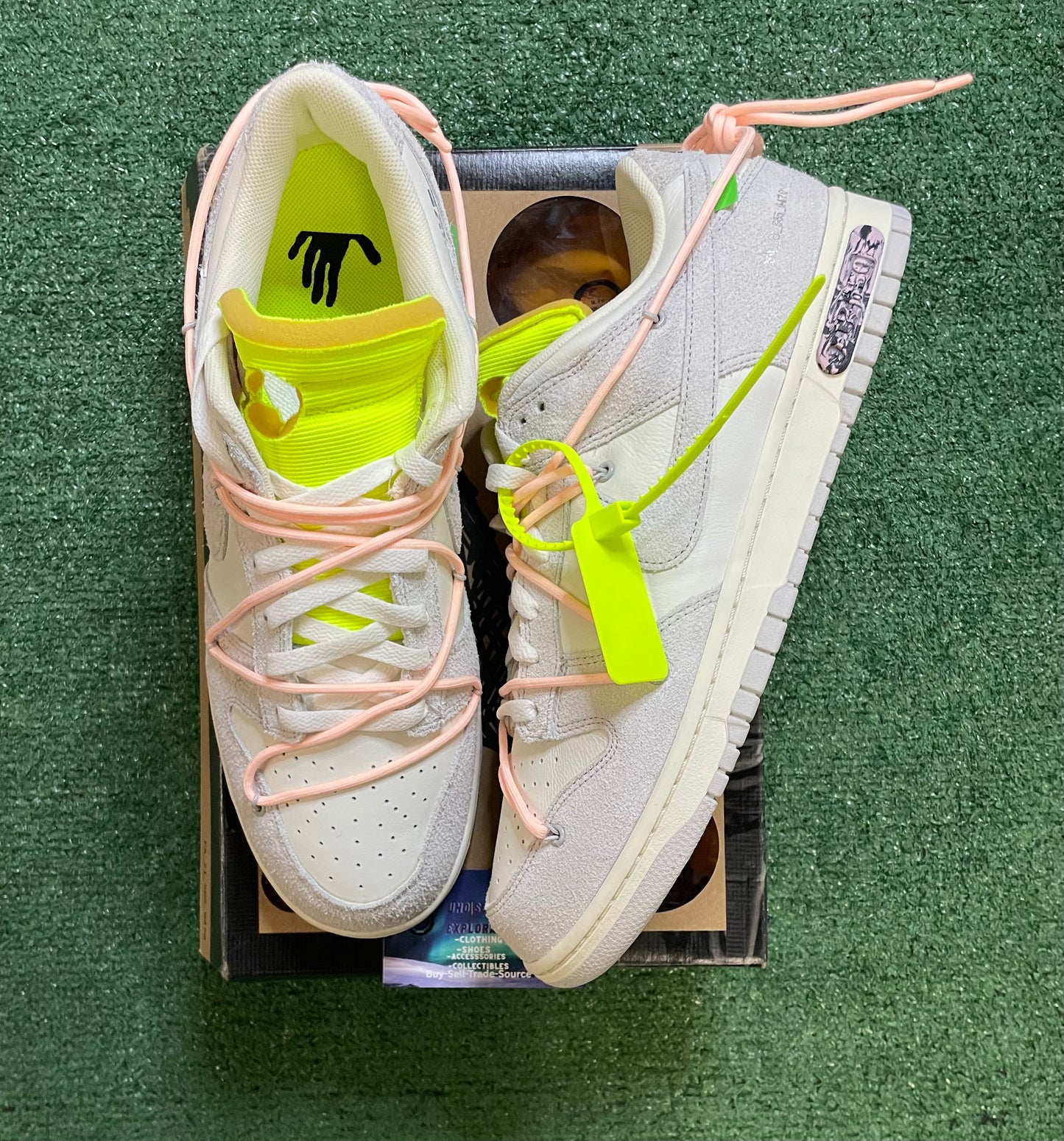 Nike Dunk Low X off white lot 12 of 50
