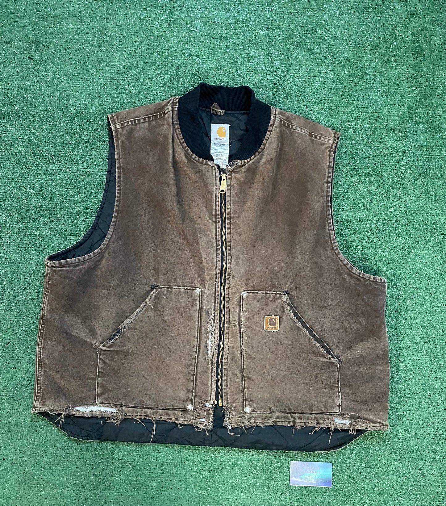 Vintage 2000s Carhartt Dark Brown vest