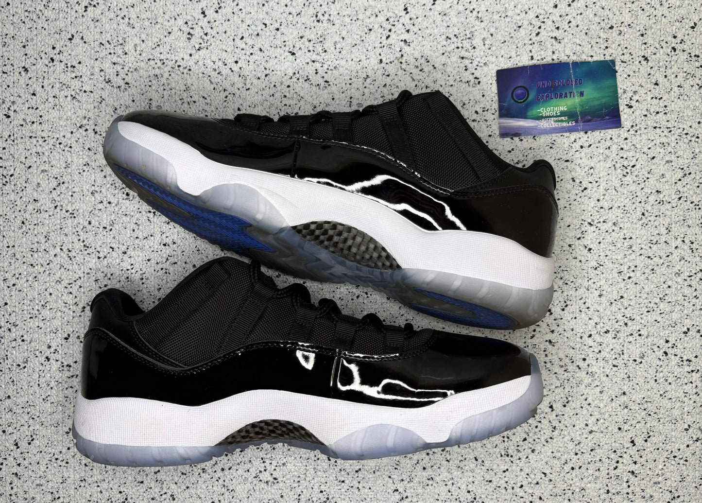 Jordan 11 Low Space Jam 10.5 Men/12 Women “Preowned”