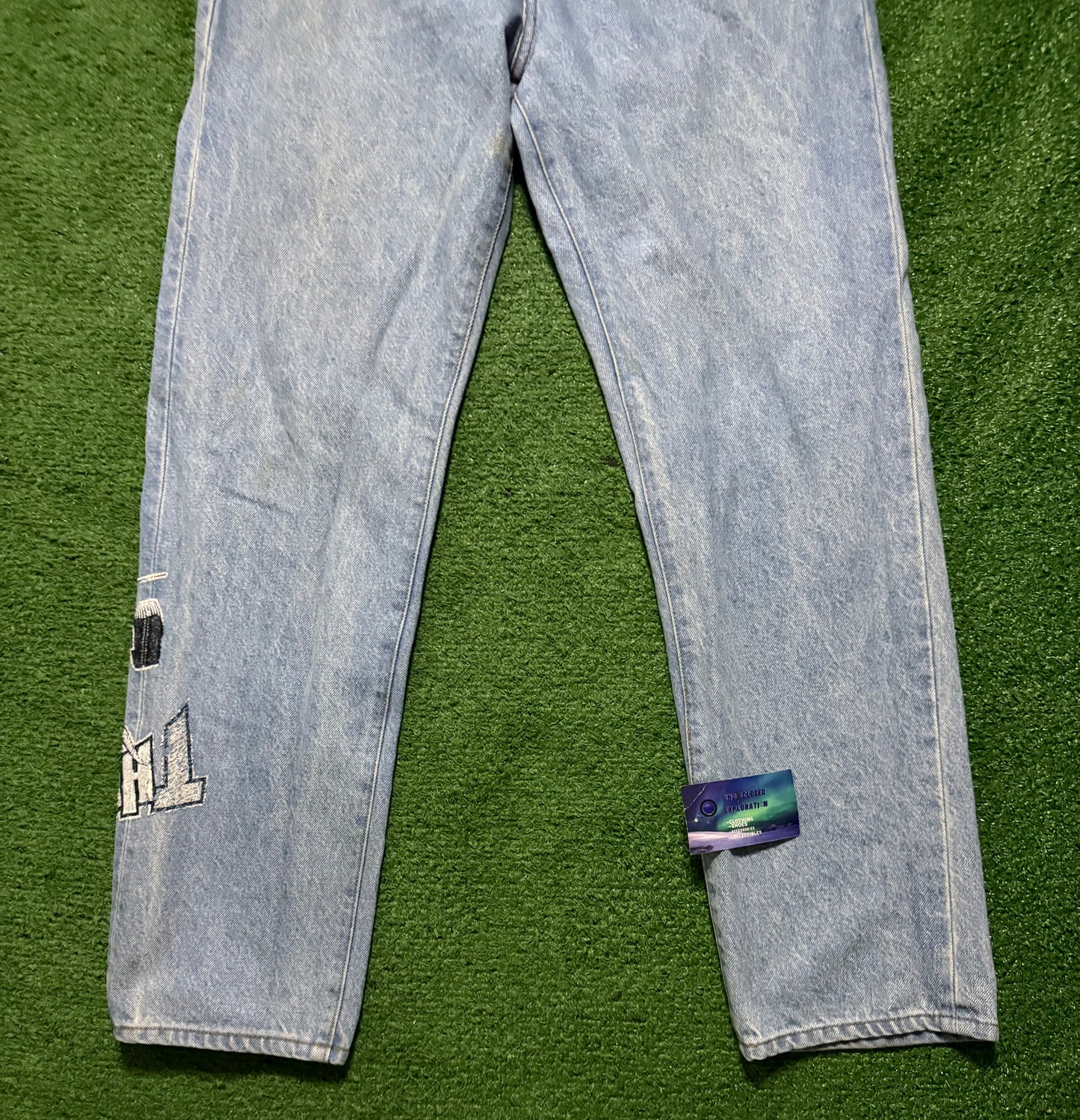 Supreme Thrasher Regular Jeans Washed Blue