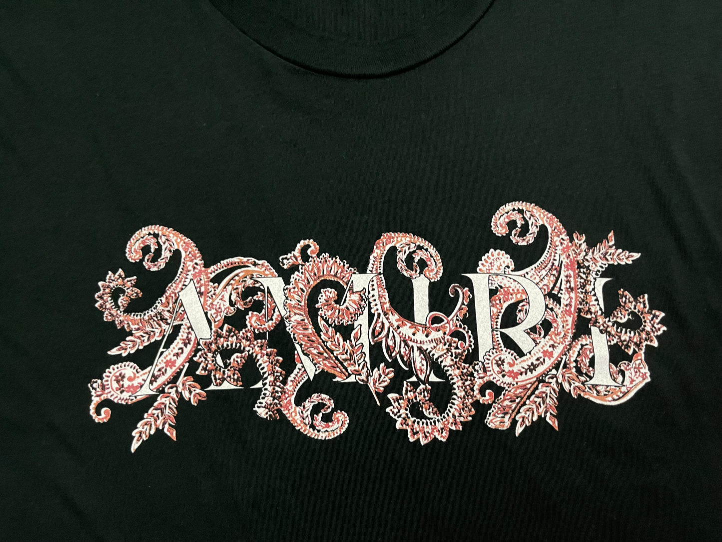 Amiri Red Paisley Shirt