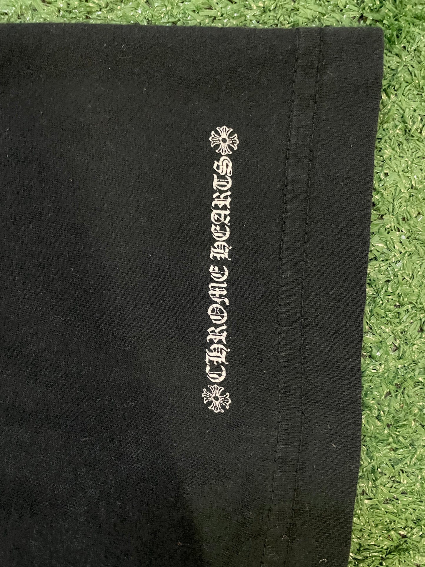 Chrome Hearts horseshoe black tee