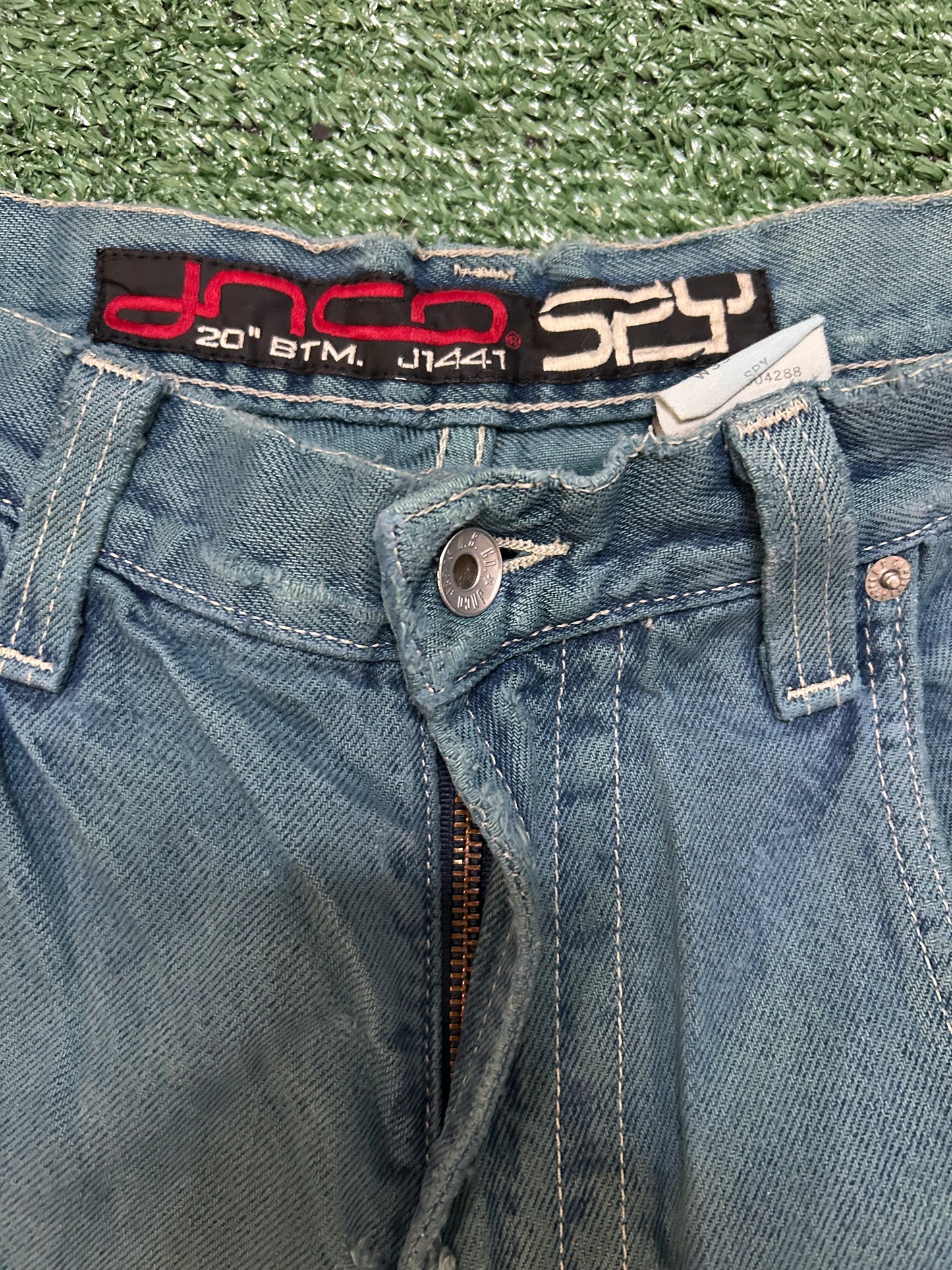Vintage JNCO spy blue jeans