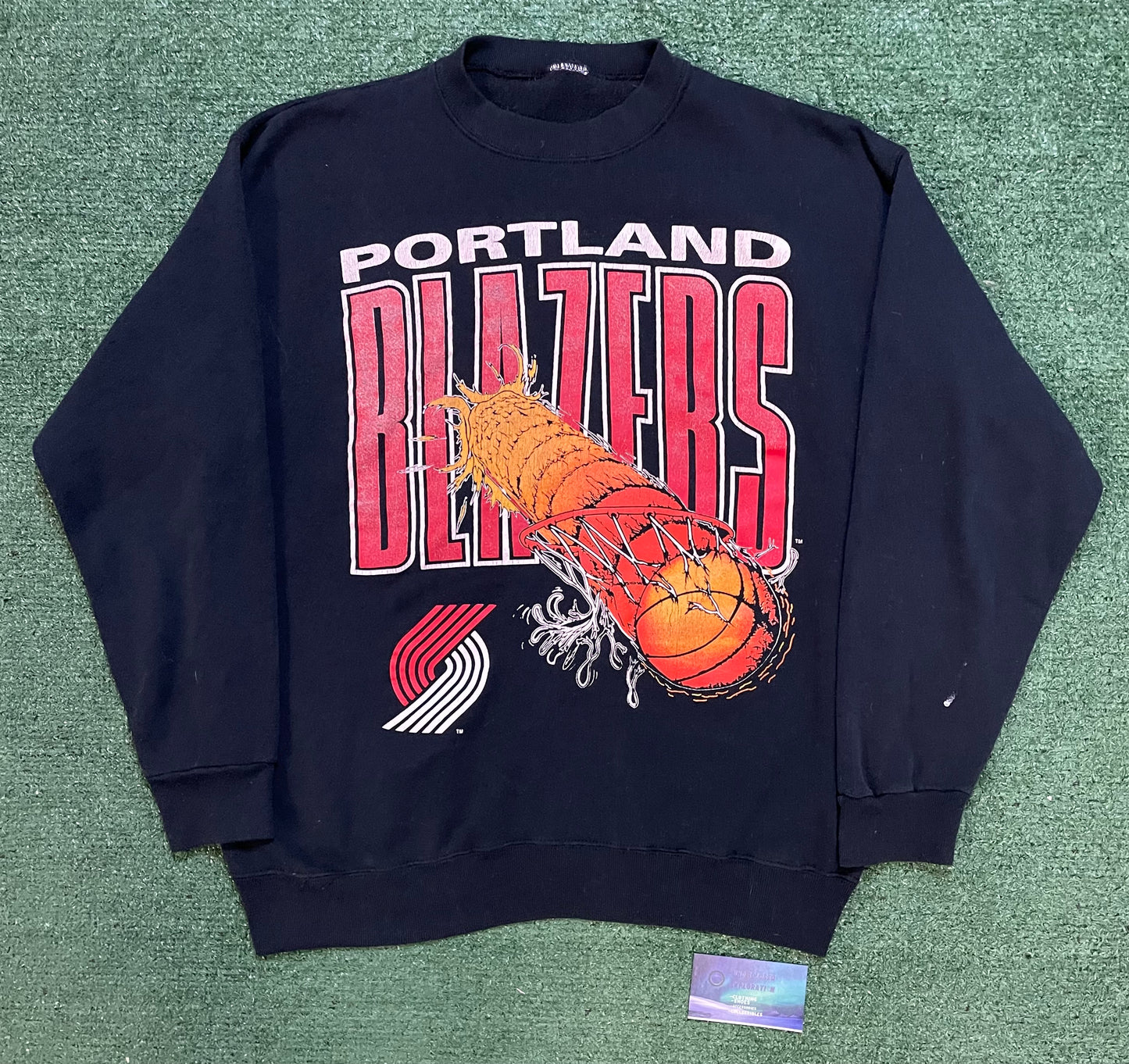 Vintage 1990s Portland trailblazers basketball crewneck