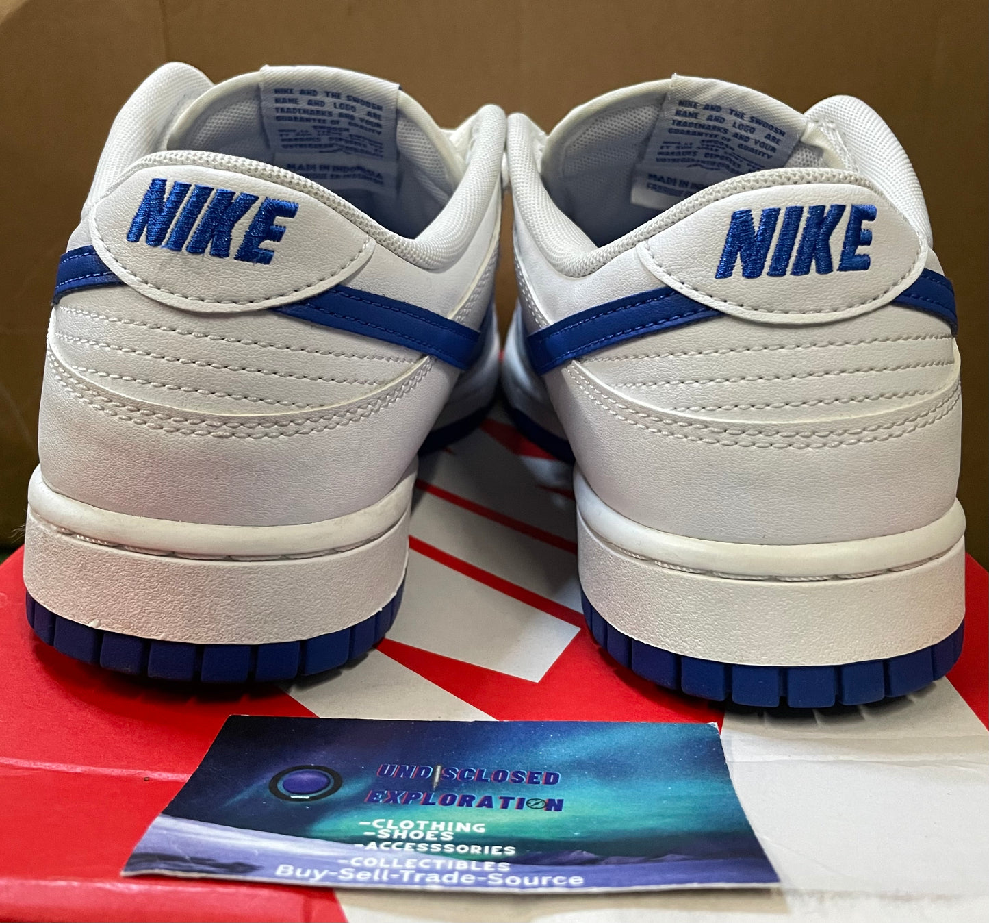 Nike Dunk Low hyper royal size 9.5men/11women