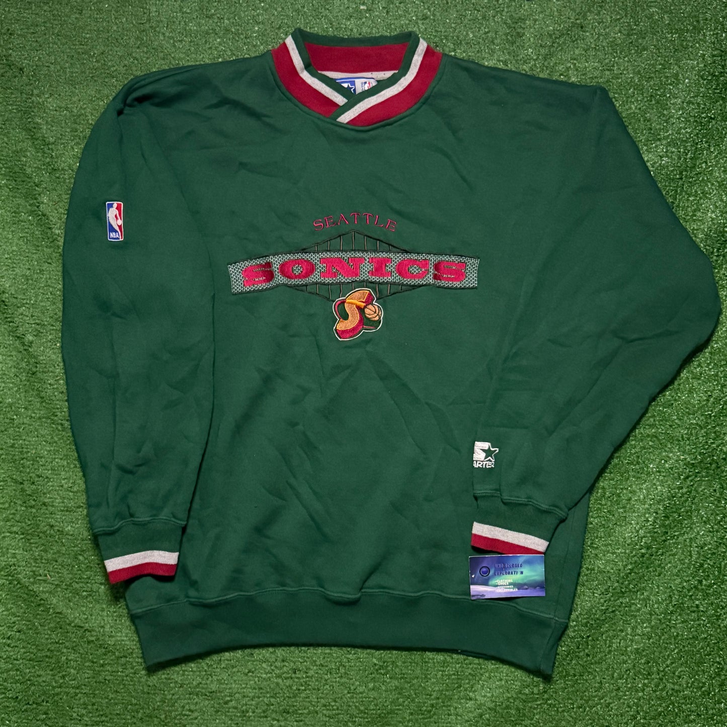 Vintage Seattle SuperSonics Crewneck Starter