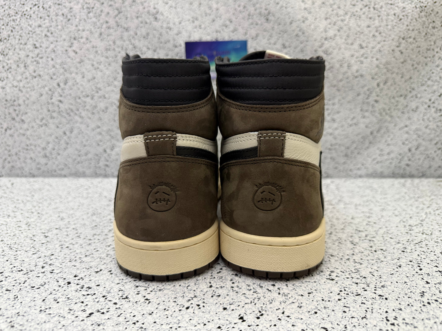 Jordan 1 High Travis Scott Mocha 10 Men/11.5 Women “Preowned”