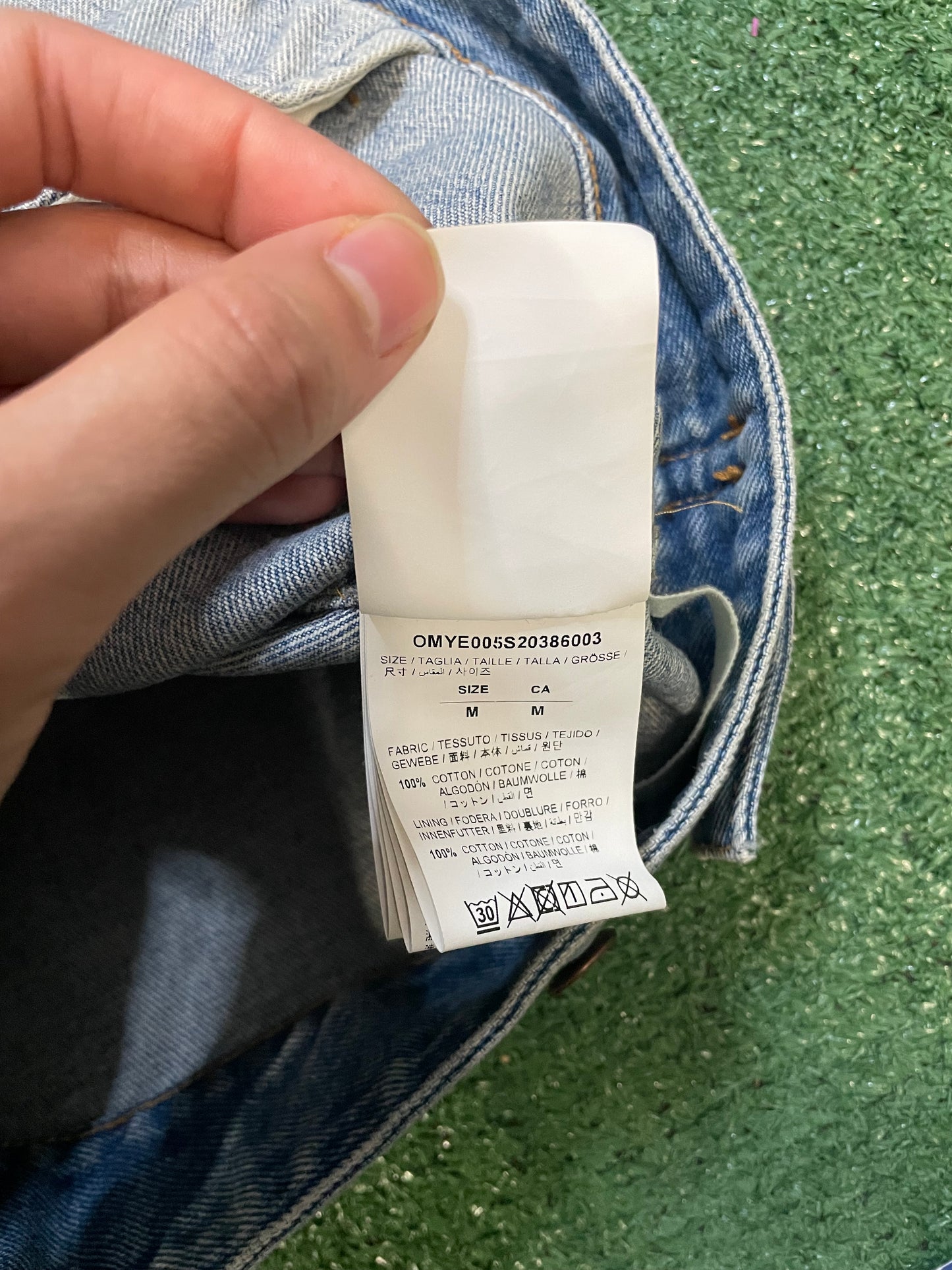 Off White cabin Jean jacket