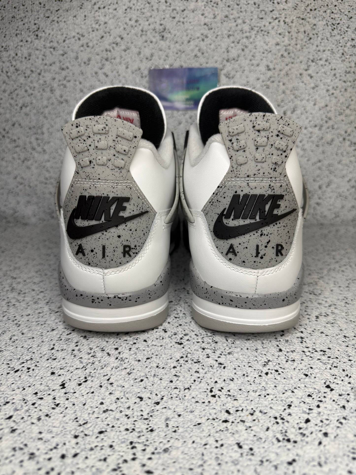 Jordan 4 White Cement 9 Men/10.5 Women “Preowned”