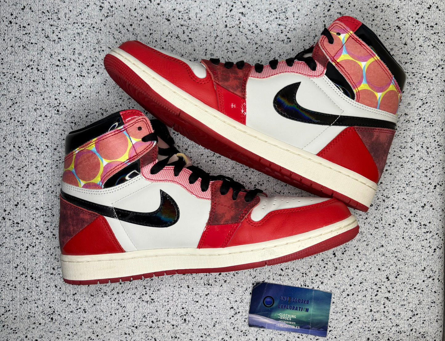 Jordan 1 Spider Man Next Chapter 10 Men/11.5 Women “Preowned”