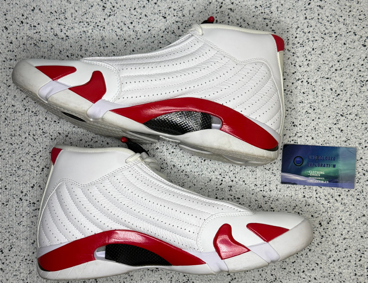 Jordan 14 Rip Hamilton Candy Cane 11.5 Men/13 Women “Preowned”