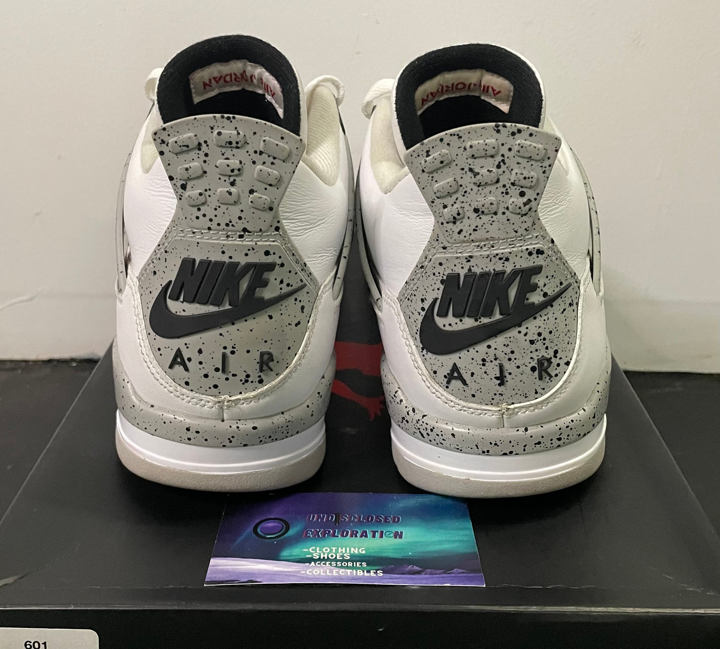 Air Jordan 4 cement 2016 size 10.5men/12women