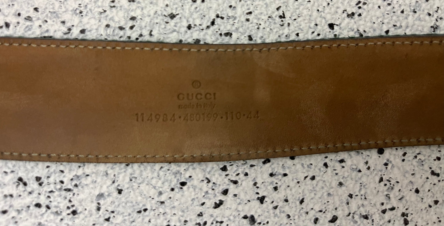 Gucci Striped Belt