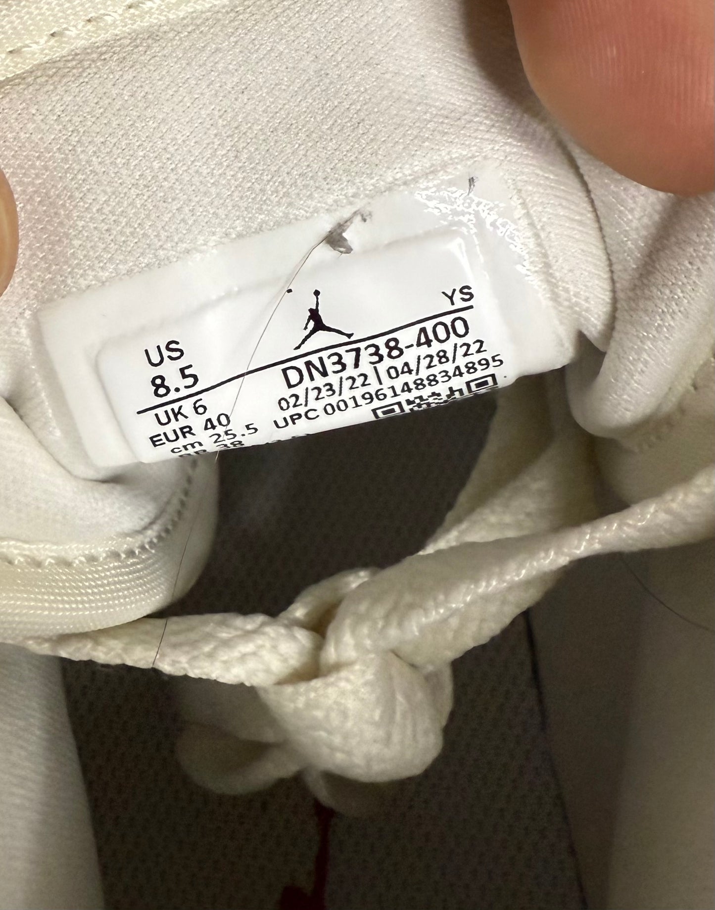 Jordan 1 Mid Multi Color 7 Youth/8.5 Women “Preowned”