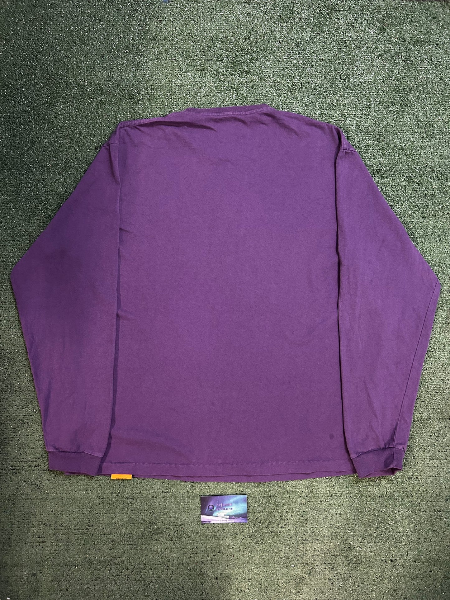 Gallery dept longsleeve purple. tee