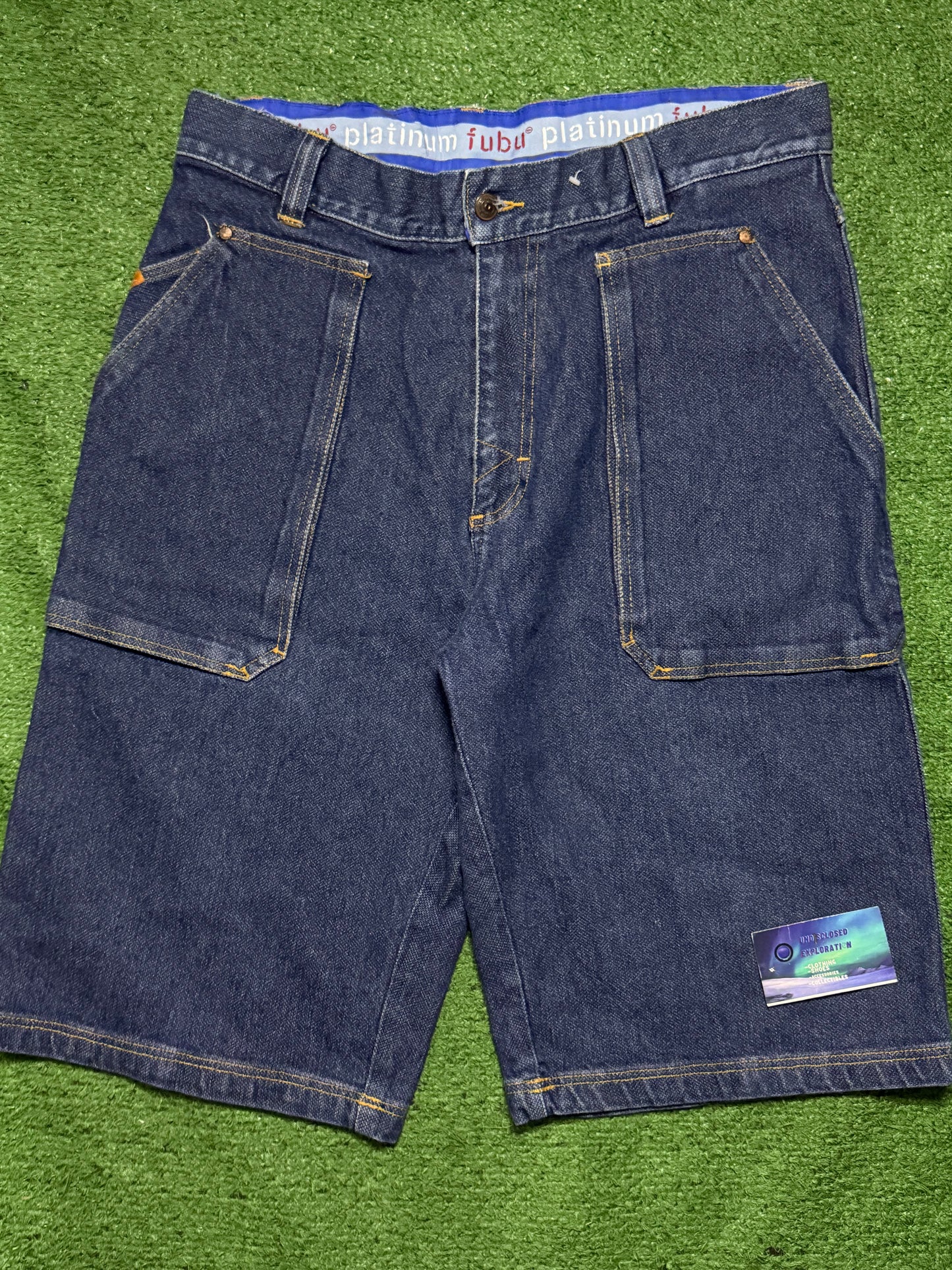 Vintage Platinum Fubu Jorts