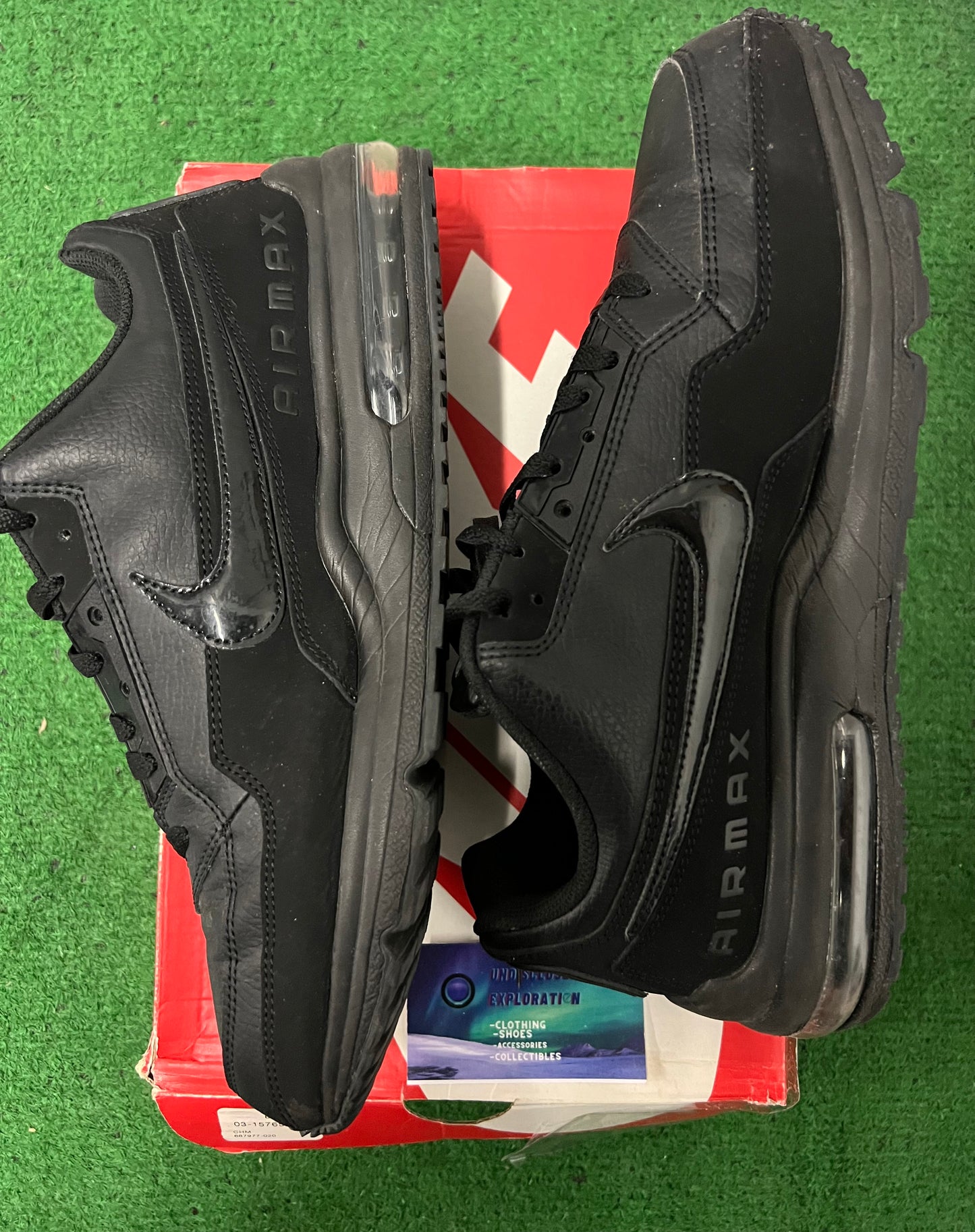 Nike Air Max LTD 3 Triple black size 12men/13.5women