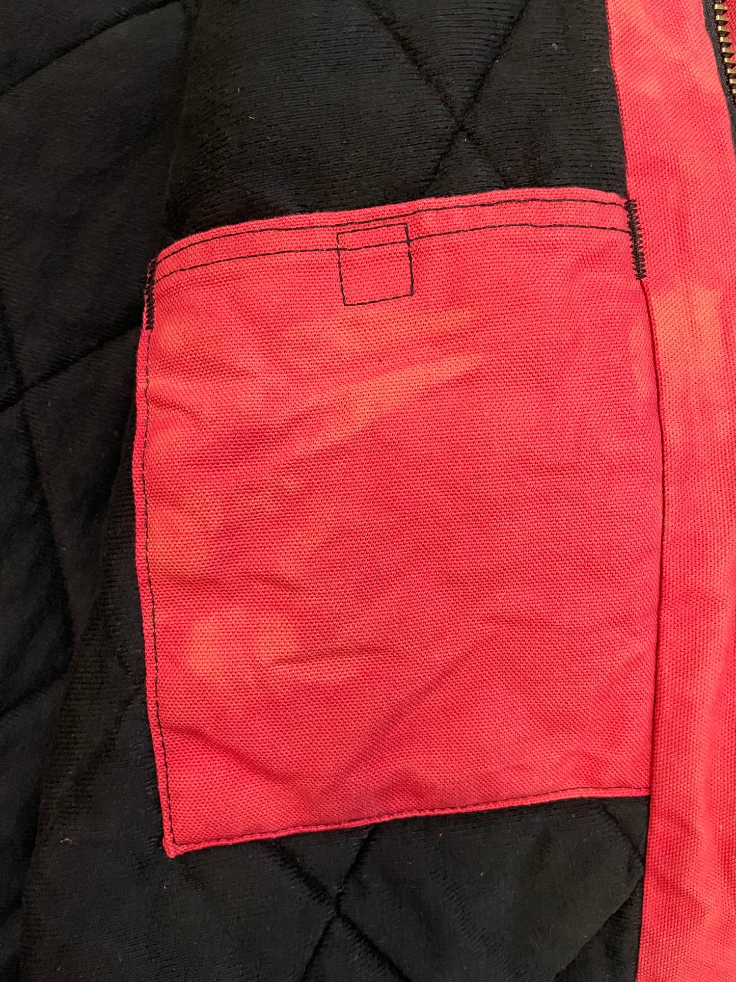 Carhartt red Hooded jacket